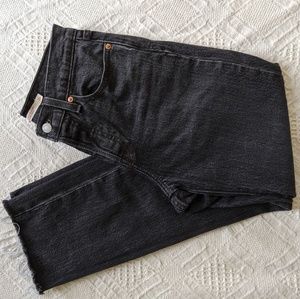 Levi's Wedgie Straight leg raw hem